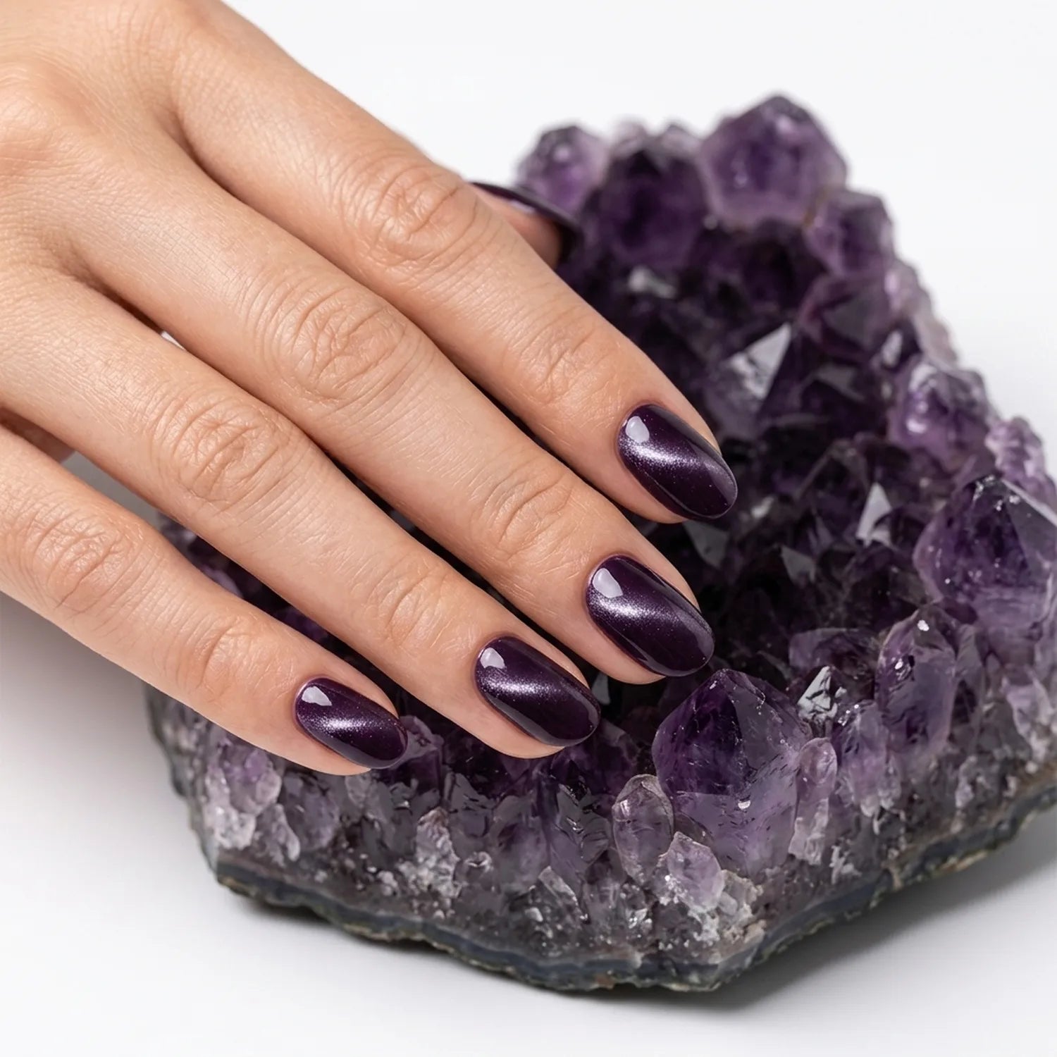 Shellac · Crystal Cat Eye 13 10ml, Effekt Lack, gel polish, Gellack, Magnet Lack, nail polish, uv lack für Nägel im Nageldesign & Nagelstudios
