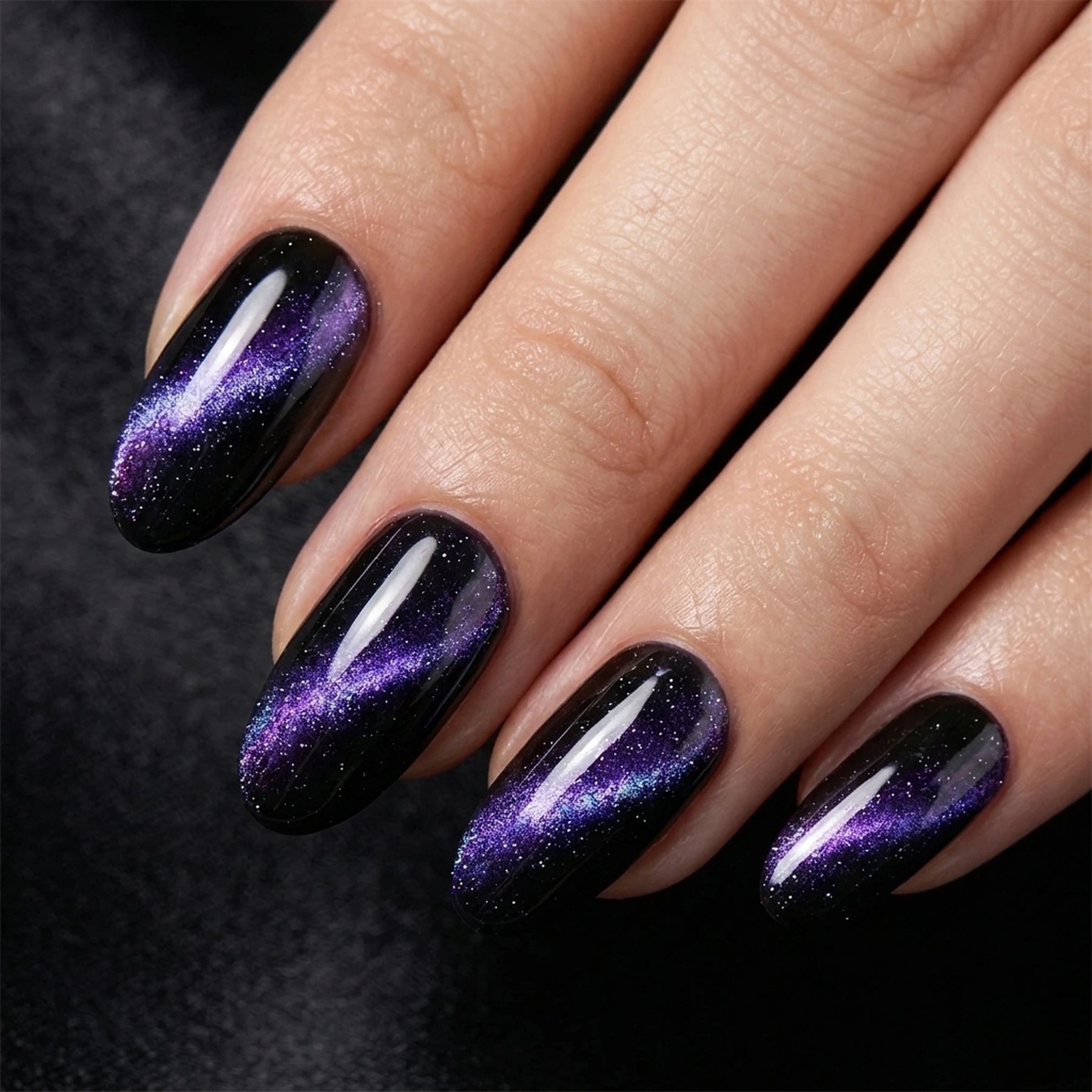 Shellac · Mirror Cat Eye 03 10ml, Effekt Lack, gel polish, Gellack, Magnet Lack, nail polish, uv lack für Nägel im Nageldesign & Nagelstudios