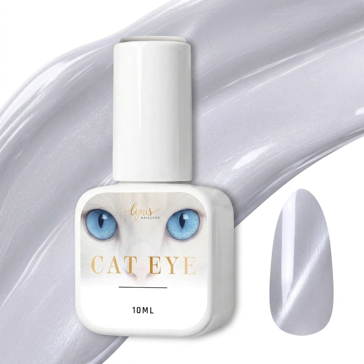 Shellac · Pearl Silver · Cat Eye 10ml
