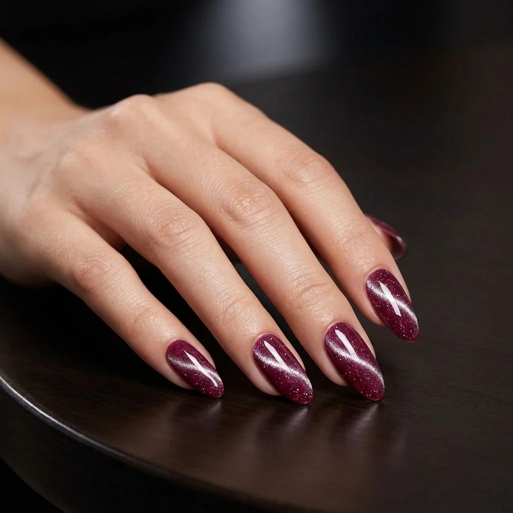 Shellac · Sparkle Cat Eye 02 10ml, Effekt Lack, gel polish, Gellack, Magnet Lack, nail polish, uv lack für Nägel im Nageldesign & Nagelstudios
