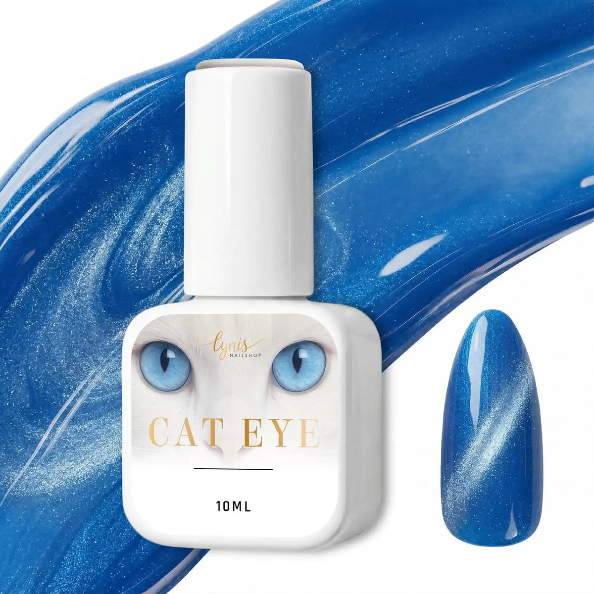 Shellac · Cat Eye Summer Blue 10ml