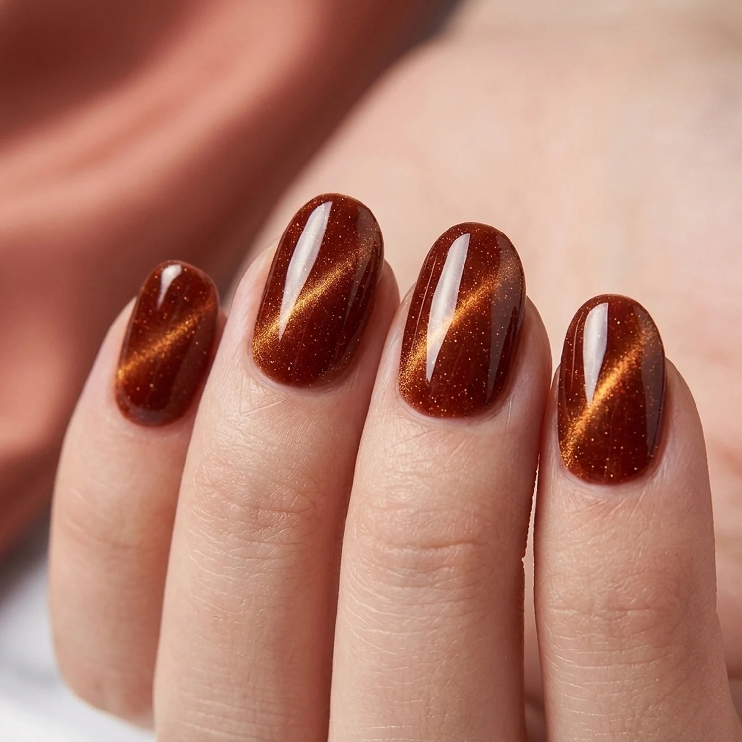 Shellac · Cat Eye Sunset 06 · 10ml, Effekt Lack, gel polish, Gellack, Magnet Lack, nail polish, uv lack für Nägel im Nageldesign & Nagelstudios