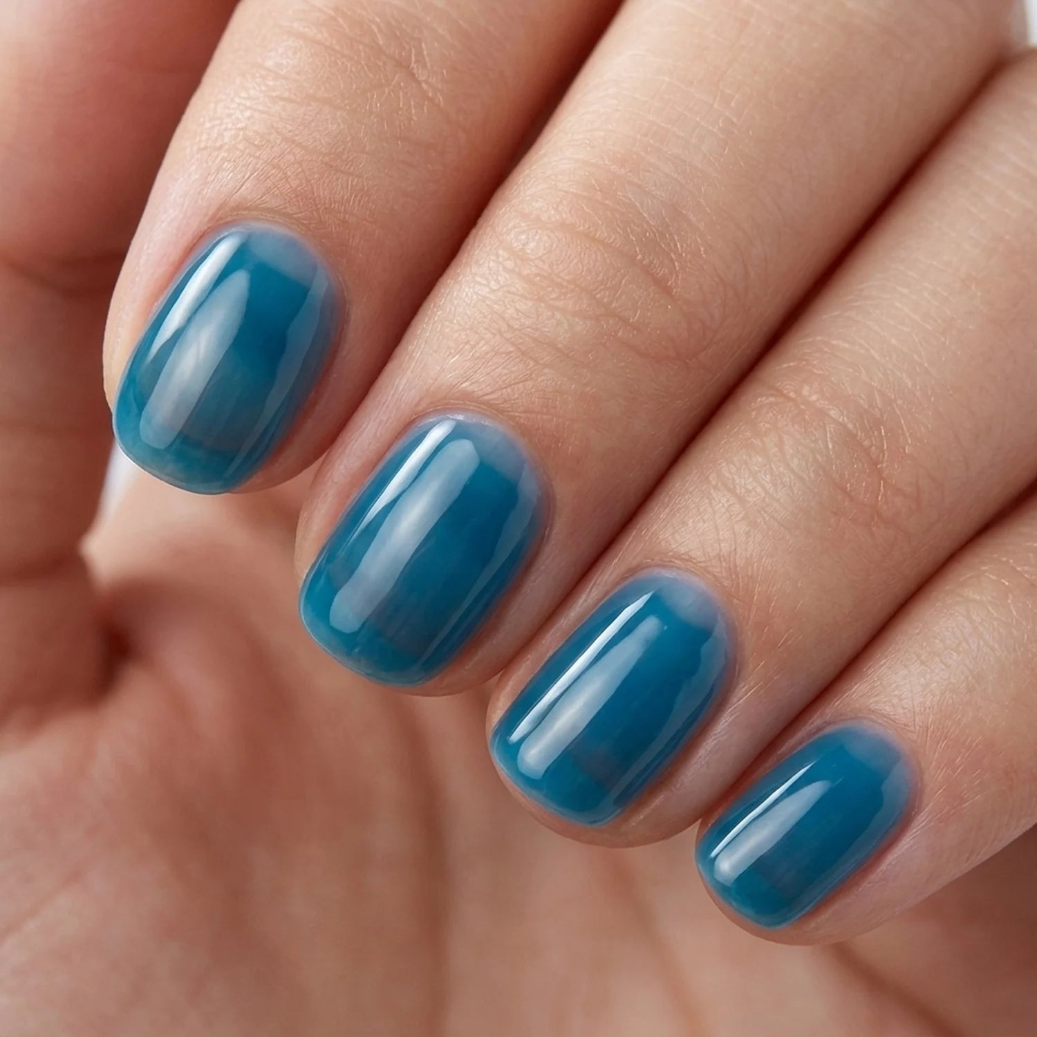 Shellac · Clear Blue 10ml, blau, gel polish, gellack, nail polish, uv lack für Nägel im Nageldesign & Nagelstudios