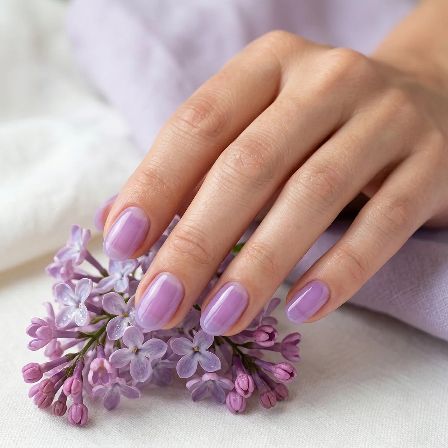 Shellac · Clear Lilac 7,3ml, gel polish, gellack, lila, nail polish, uv lack für Nägel im Nageldesign & Nagelstudios
