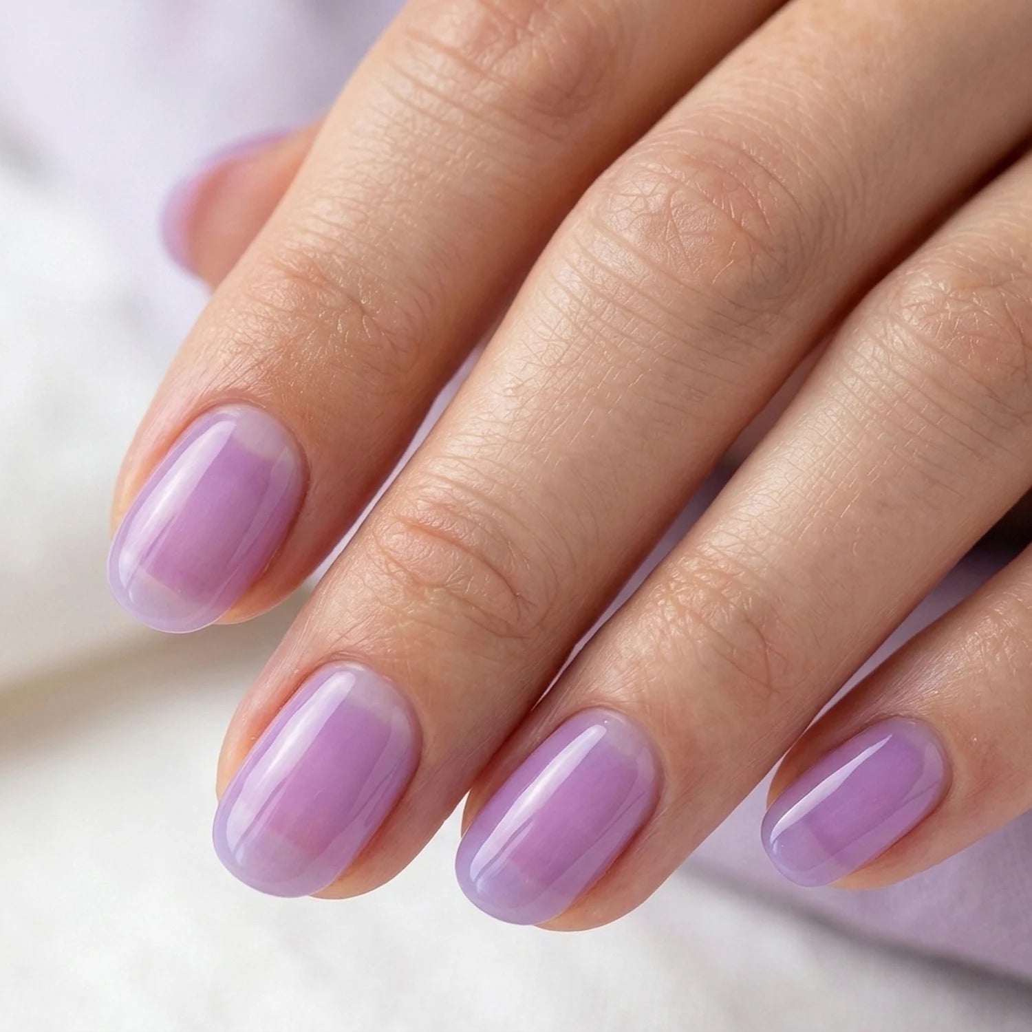 Shellac · Clear Lilac 7,3ml, gel polish, gellack, lila, nail polish, uv lack für Nägel im Nageldesign & Nagelstudios