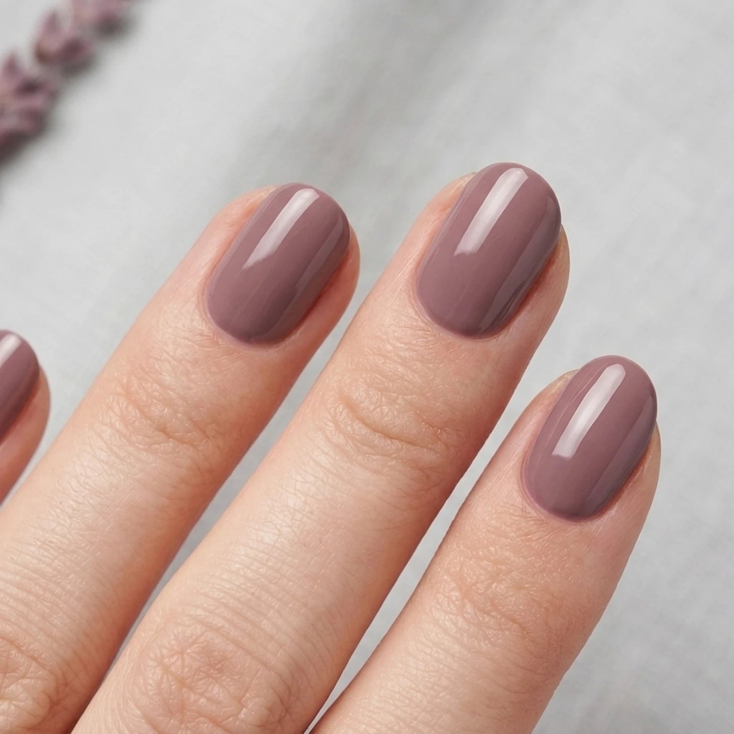 Shellac · Almost Mauve 10ml, dunkel rosa, gel polish, gellack, nail polish, rosa, uv lack für Nägel im Nageldesign & Nagelstudios