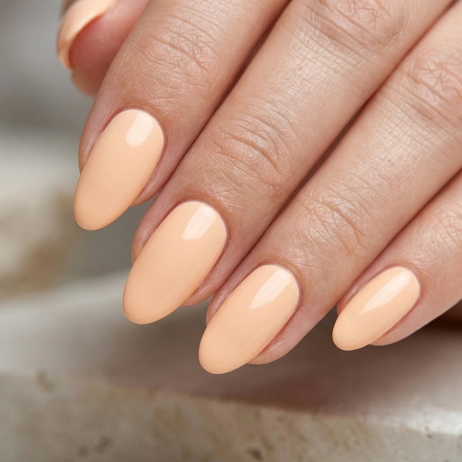 Shellac · Apricot 10ml, gel polish, gellack, nail polish, orange, uv lack für Nägel im Nageldesign & Nagelstudios