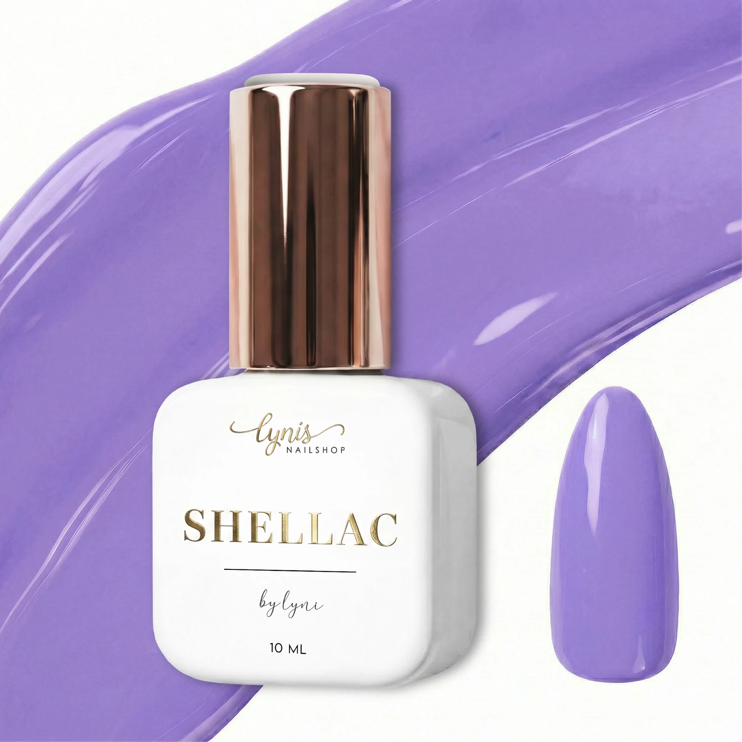Shellac · Butterfly 10ml, gel polish, gellack, lila, nail polish, uv lack für Nägel im Nageldesign & Nagelstudios