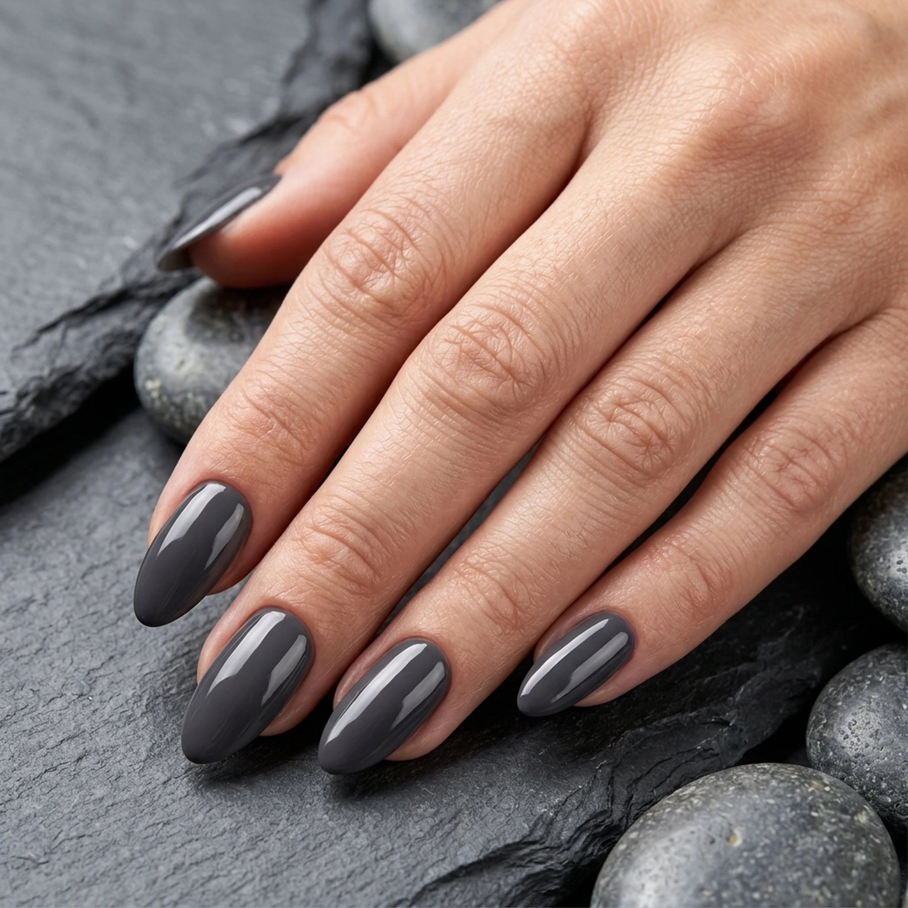 Shellac · Game of Stones 10ml, gel polish, gellack, grau, nail polish, uv lack für Nägel im Nageldesign & Nagelstudios