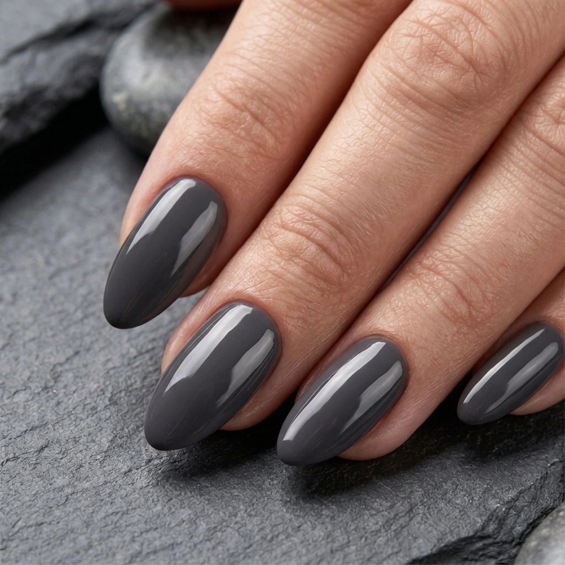 Shellac · Game of Stones 10ml, gel polish, gellack, grau, nail polish, uv lack für Nägel im Nageldesign & Nagelstudios