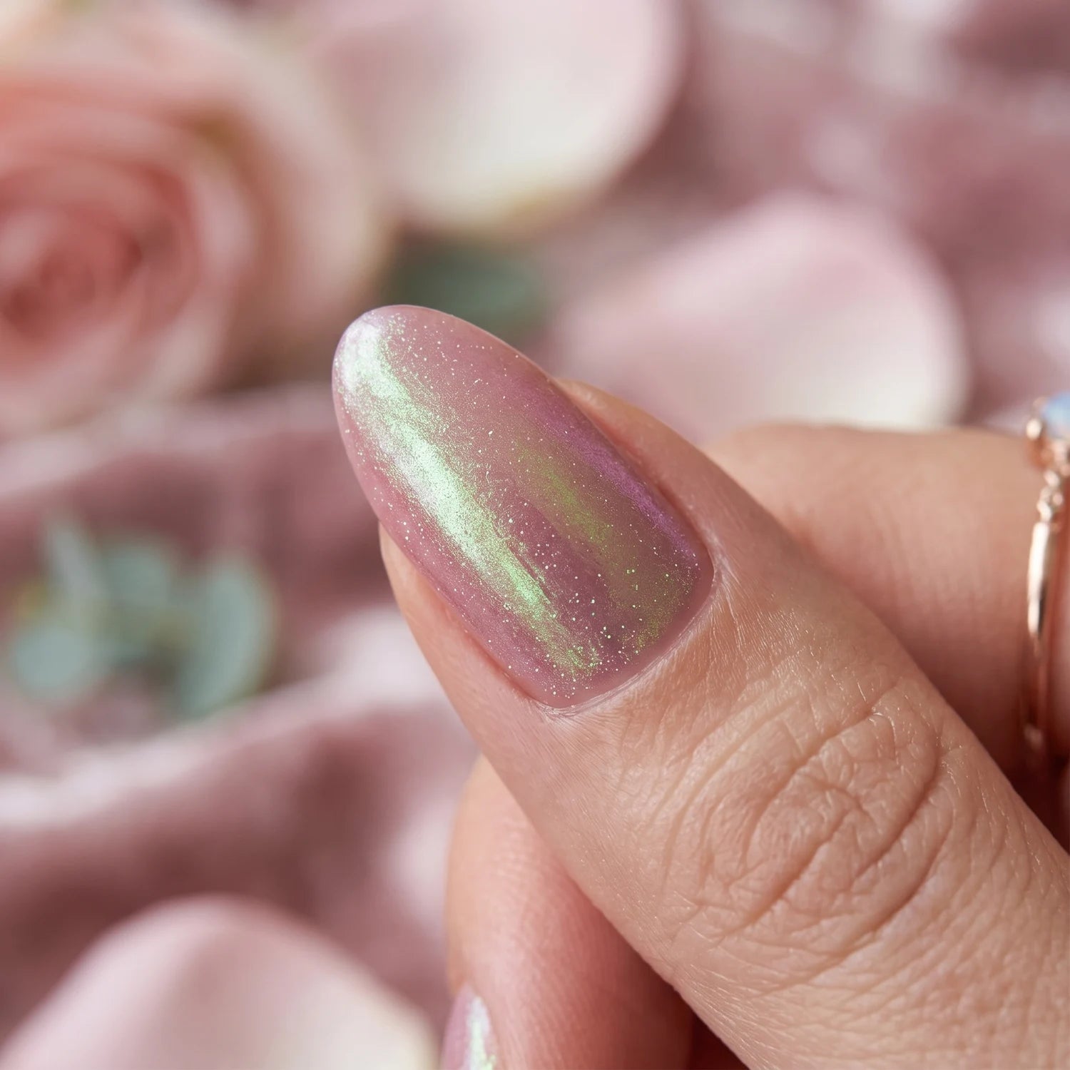 Shellac · Seashell Shiny Rose 10ml, Effekt Lack, gel polish, Gellack, Magnet Lack, nail polish, uv lack für Nägel im Nageldesign & Nagelstudios