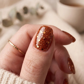 Shellac · Sparkle Autumn Amber 10ml
