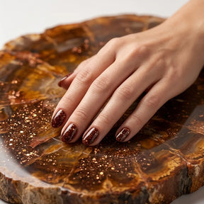Shellac · Sparkle Autumn Brown 10ml
