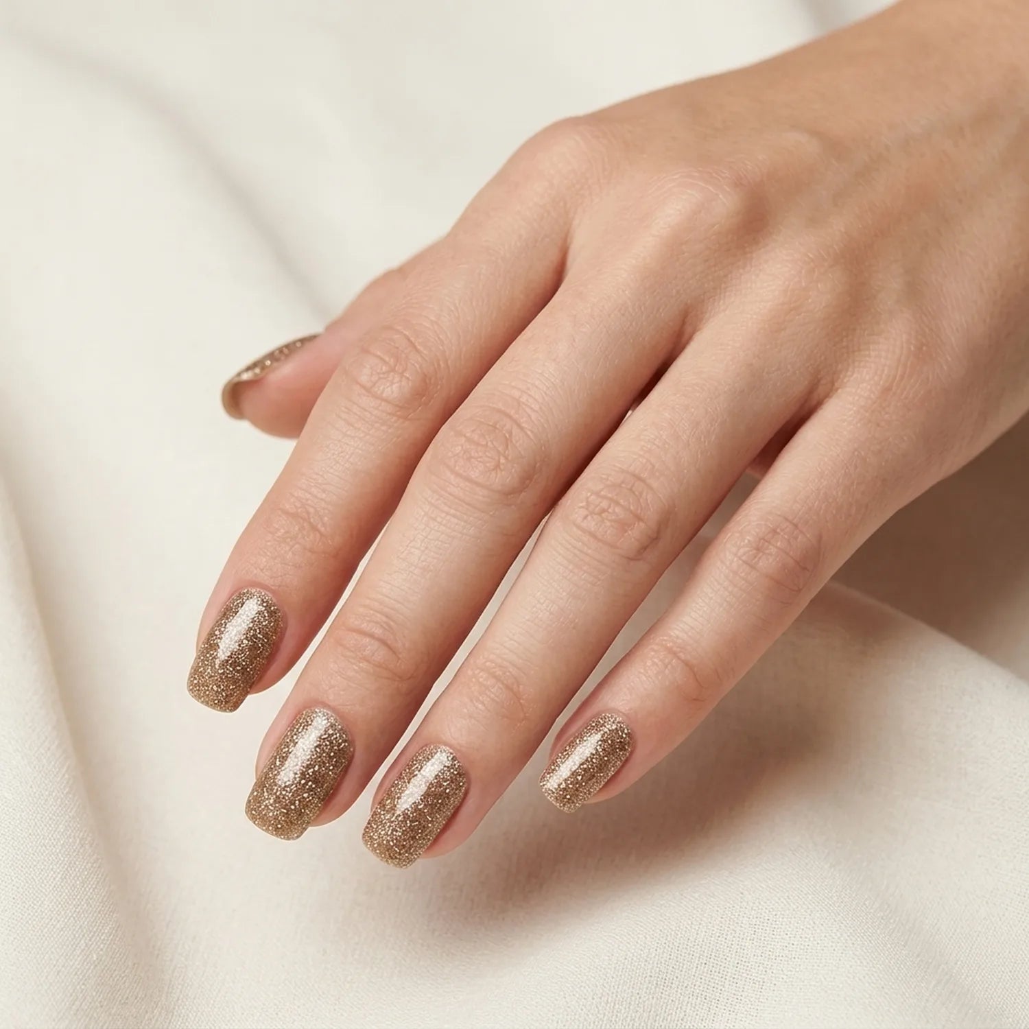 Shellac · Sparkle Autumn Hazel 10ml, effekt Shellac, funkeln, gellack, gelpolish, glitter, glitzer, glitzer lacke für Nägel im Nageldesign & Nagelstudios