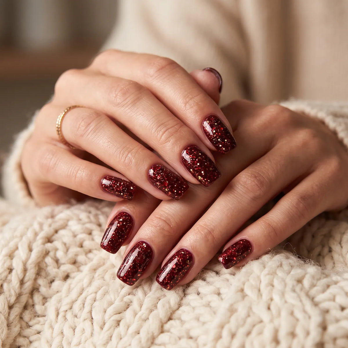 Shellac · Sparkle Autumn Red 10ml