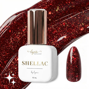Shellac · Sparkle Autumn Red 10ml