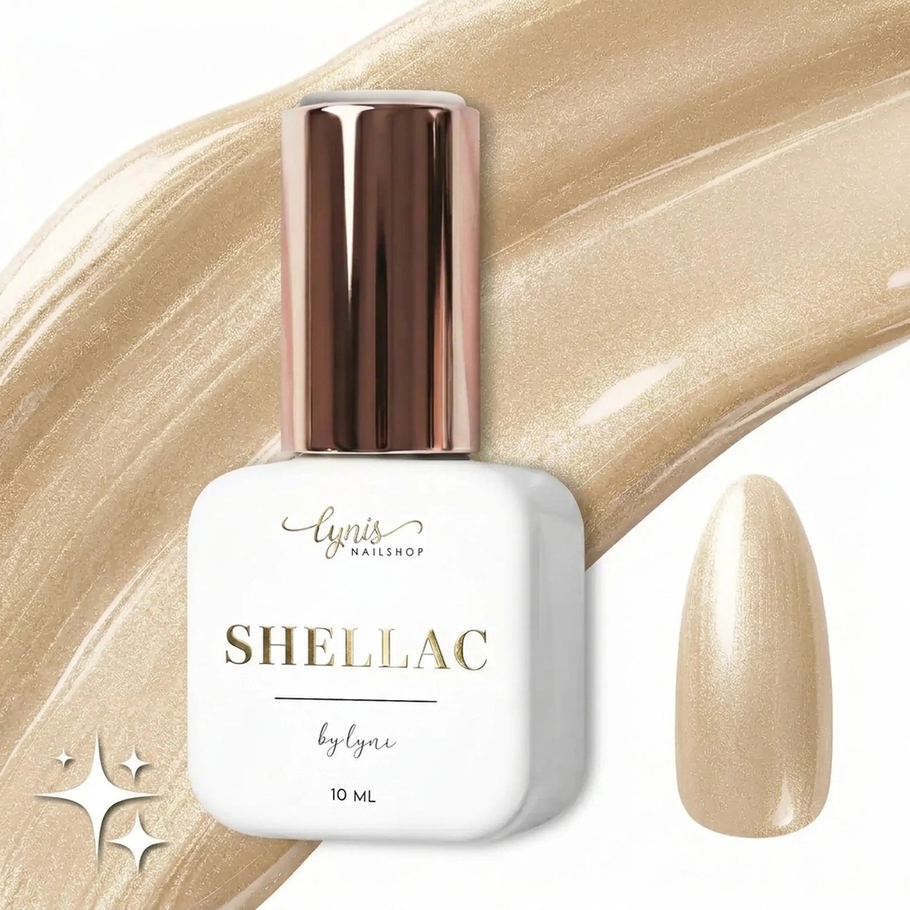 Shellac · Tasty 10ml, gel polish, gellack, nail polish, uv lack für Nägel im Nageldesign & Nagelstudios