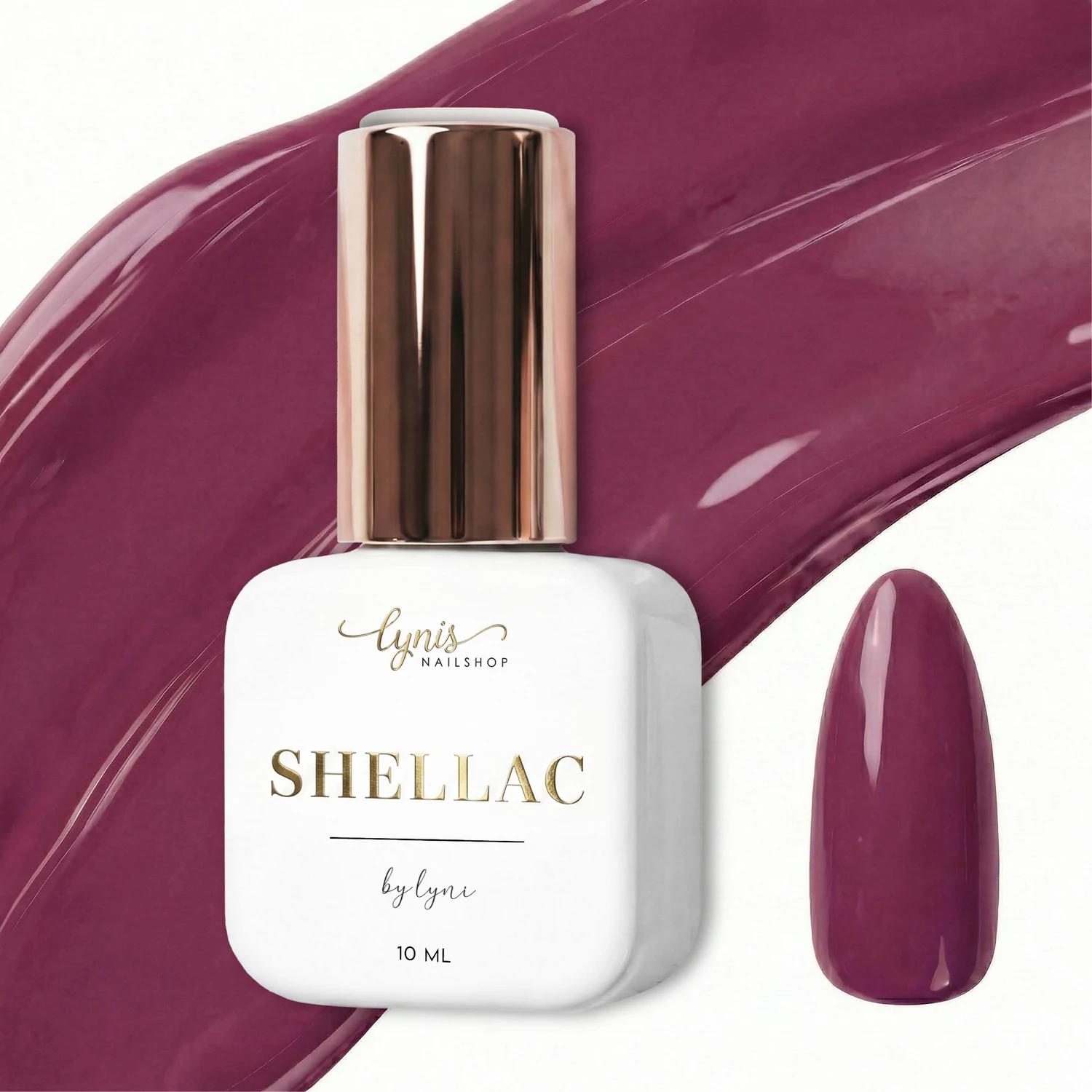 Shellac · Very Berry 10ml, fuchsia, gel polish, gellack, nail polish, pink, uv lack für Nägel im Nageldesign & Nagelstudios