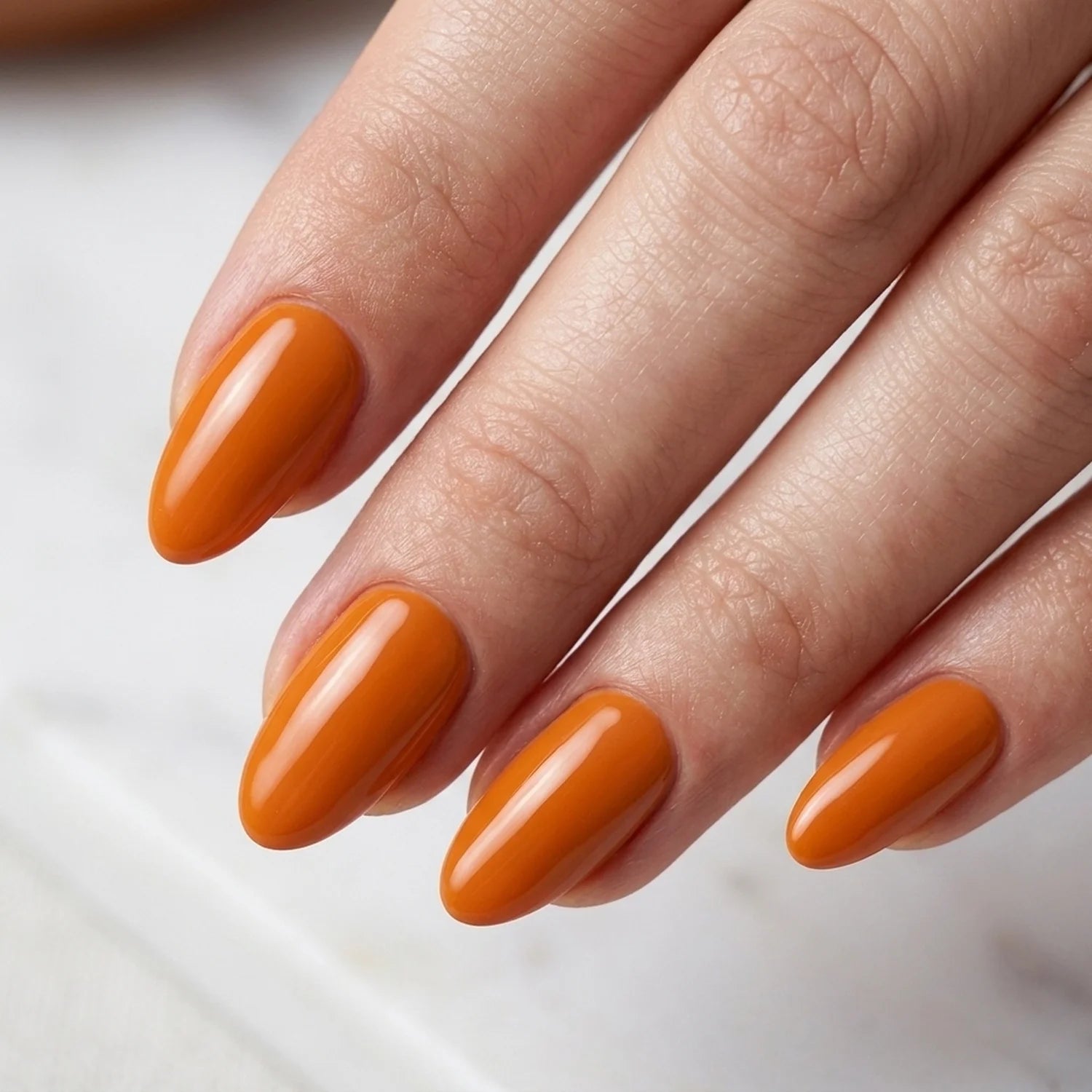 Shellac · Warm Orange 10ml, gel polish, gellack, nail polish, orange, uv lack für Nägel im Nageldesign & Nagelstudios
