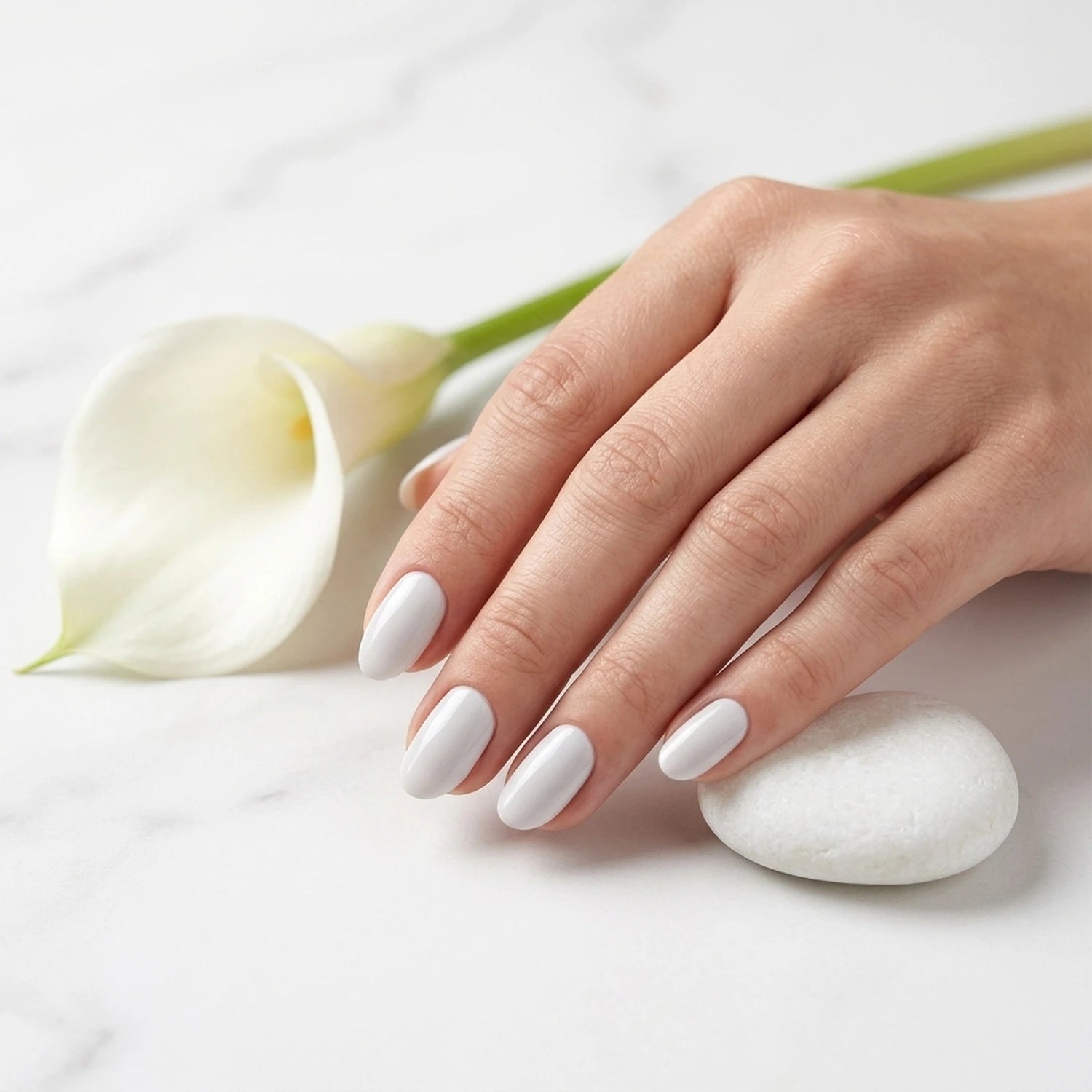 Shellac · White 10ml, gel polish, gellack, nail polish, uv lack, weiß für Nägel im Nageldesign & Nagelstudios