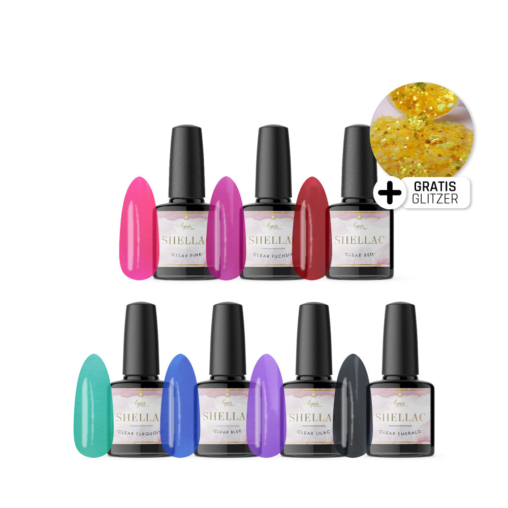 Clear Shellac Set