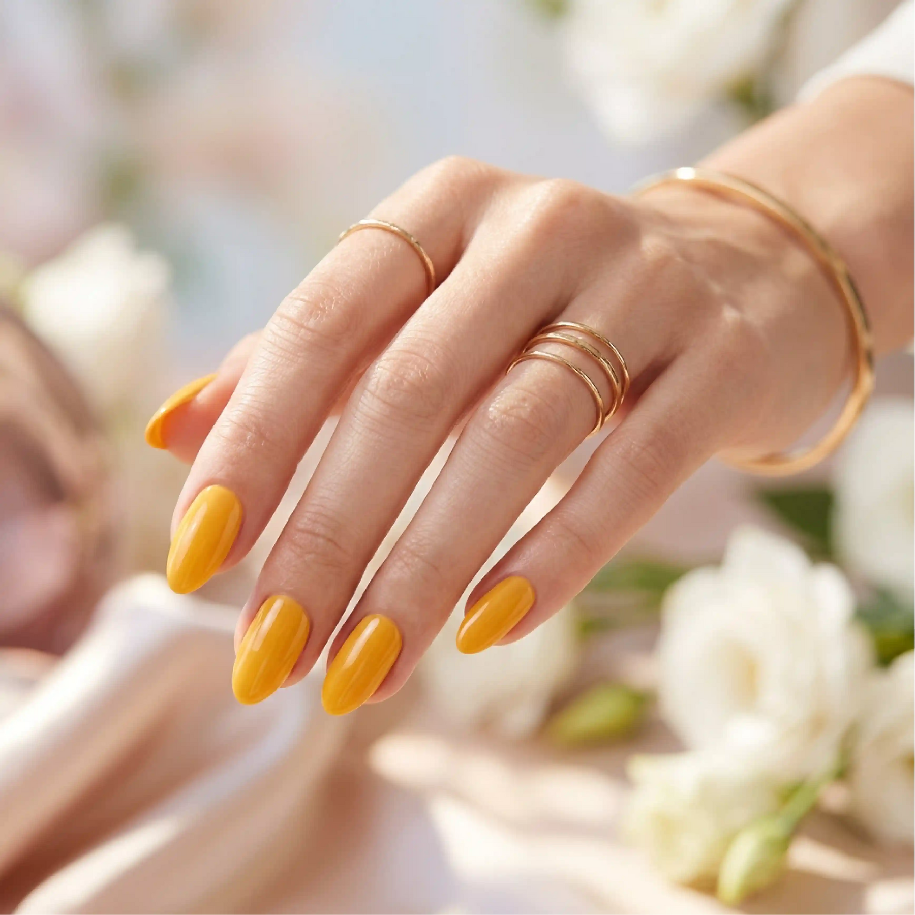 Shellac · Mango 10ml, gel polish, hidden, nail polish, uv lack für Nägel im Nageldesign & Nagelstudios