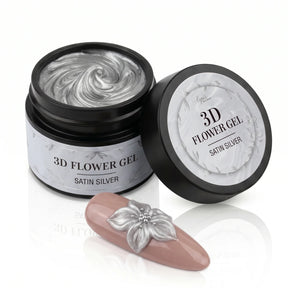 3D Flower Gel · Silver 15ml