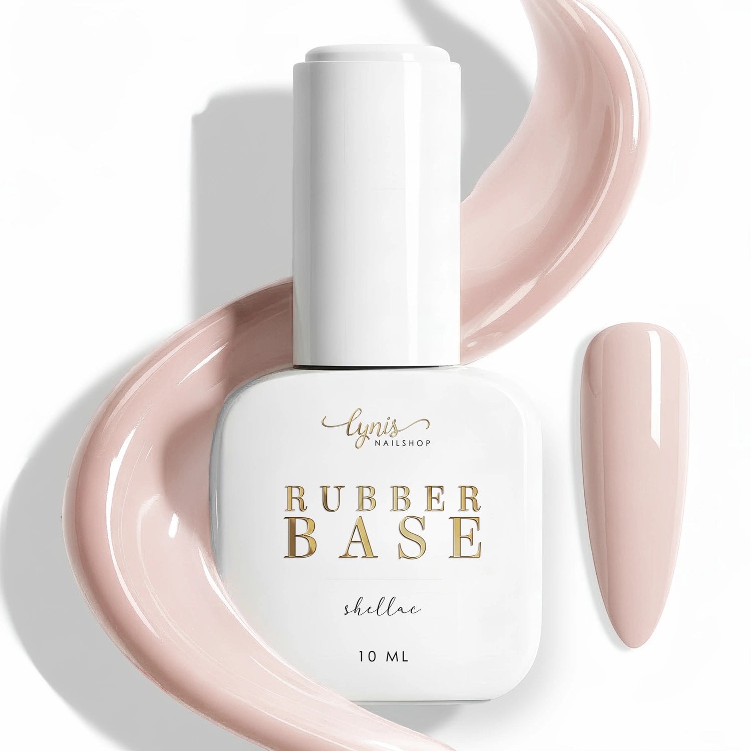 Shellac · Rubber Base · Skin 7,3ml, Aufbaugel in der Flasche, Aufbaugel Naturnagel, Base Gel, Effekt, flexibles Aufbaugel, flexibles Gel, gel polish, gellack, Glitzer, Grundiergel, Haftgel, hautton, nail polish, Naturnagelverstärkung, Pastell, rosa, Shellac, uv lack für Nägel im Nageldesign & Nagelstudios