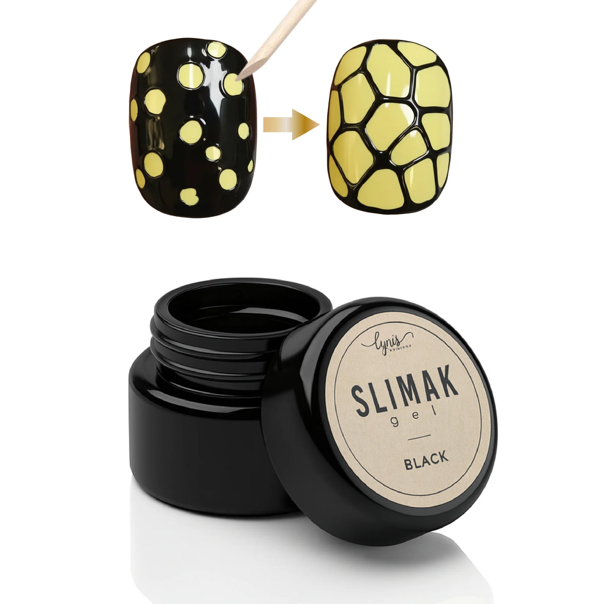 Slimak Gel Black 5ml
