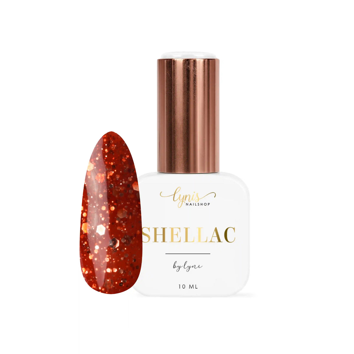 Shellac · Sparkle Autumn Amber 10ml