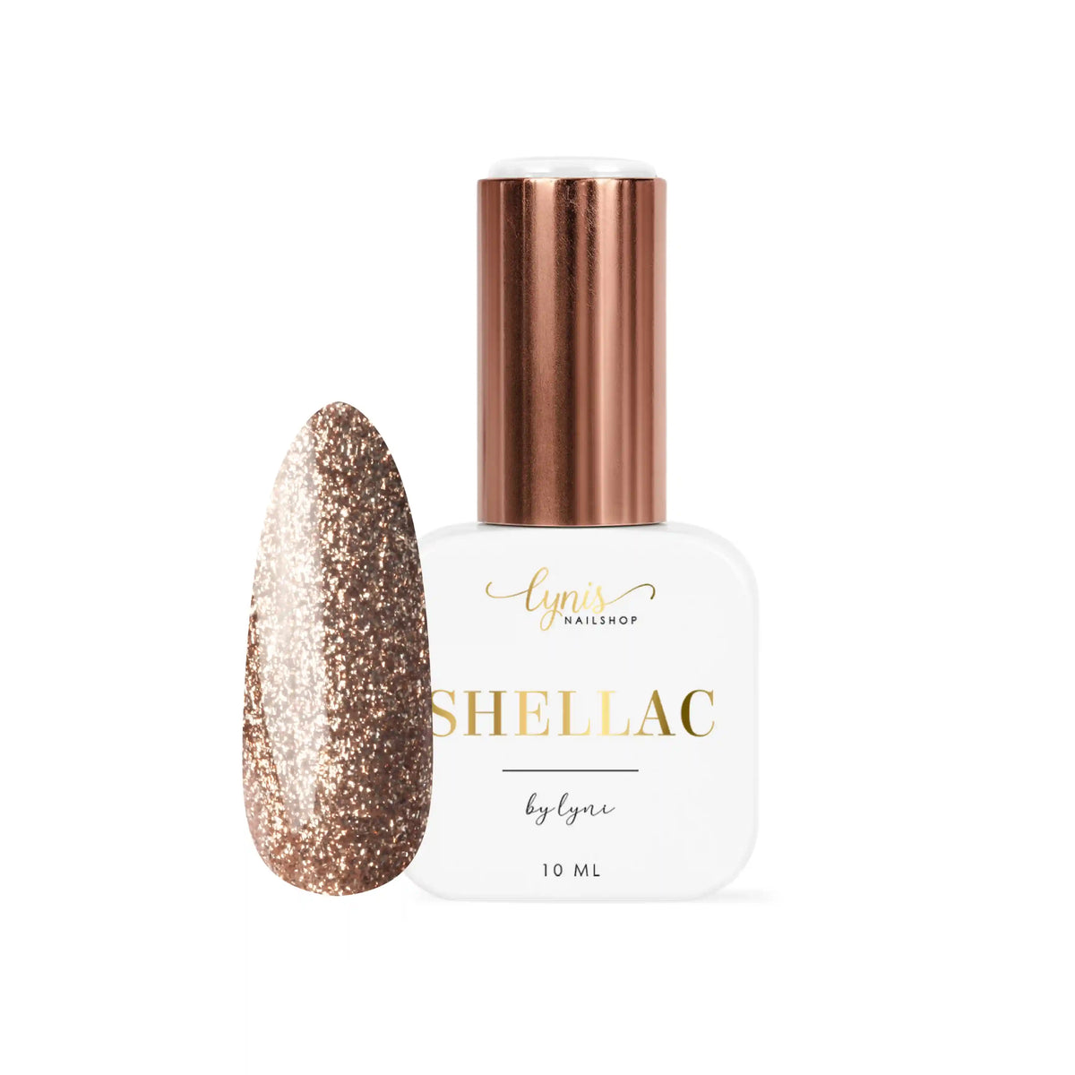 Shellac · Sparkle Autumn Hazel 10ml