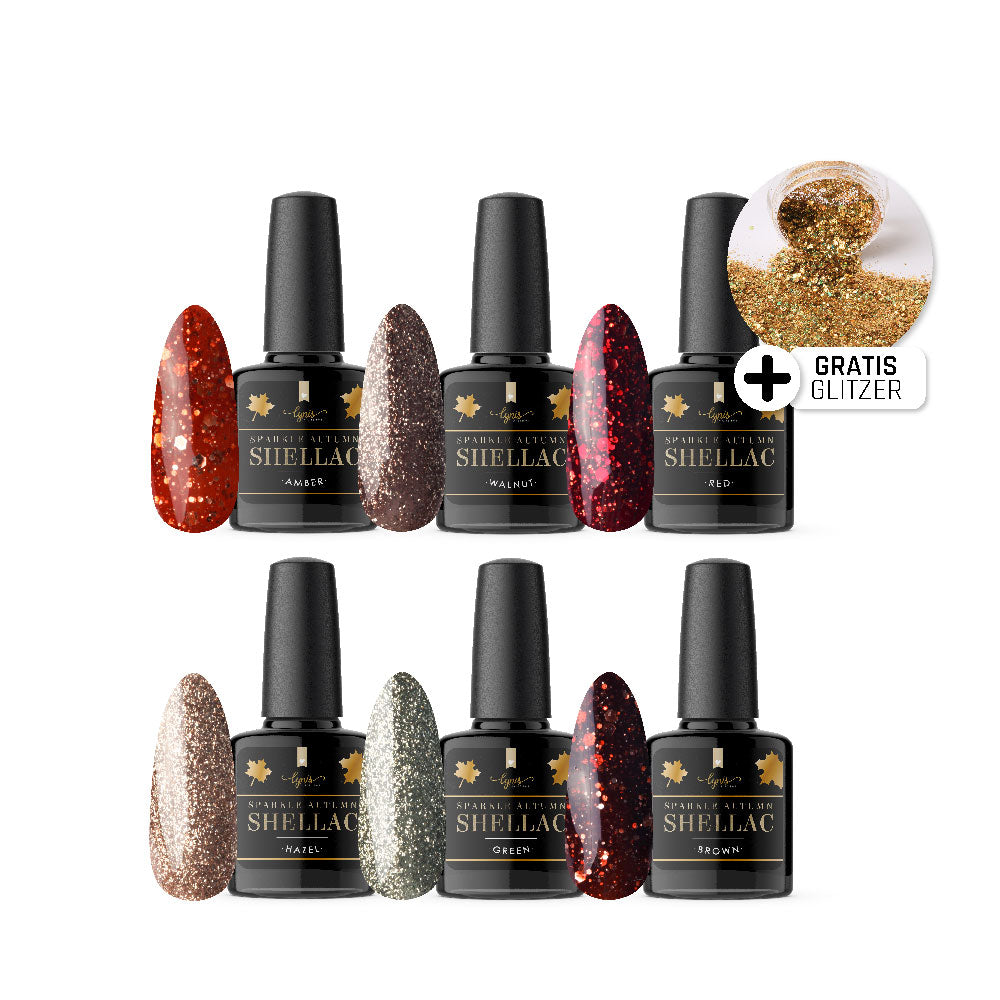 Sparkle Autumn Shellac Set