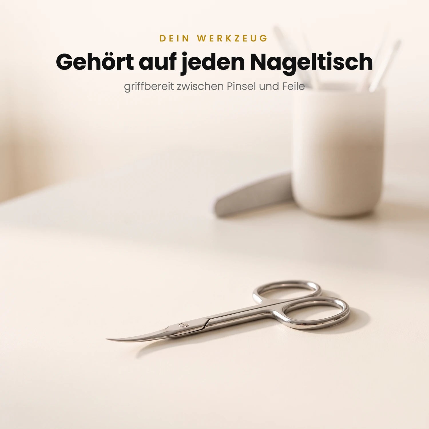 Nagelhautschere CLASSIC 11 TYPE 1, Schere für Nägel im Nageldesign & Nagelstudios