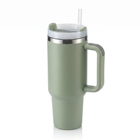 Thermobecher mit Trinkhalm · 1,2 Liter