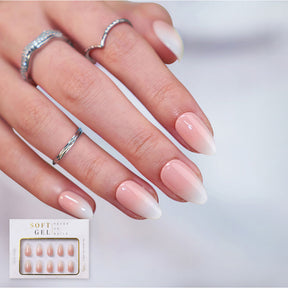 Babyboomer Mandel · Soft Gel · Press on Nails