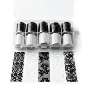 Spitze · Nailartbox mit Folien