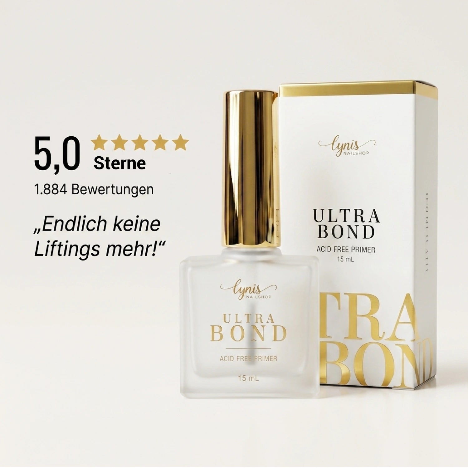 Ultra Bond säurefrei 15ml*, haftermittler, liftings, naturnagelvorbereitung, ohne säure, ultrabond für Nägel im Nageldesign & Nagelstudios