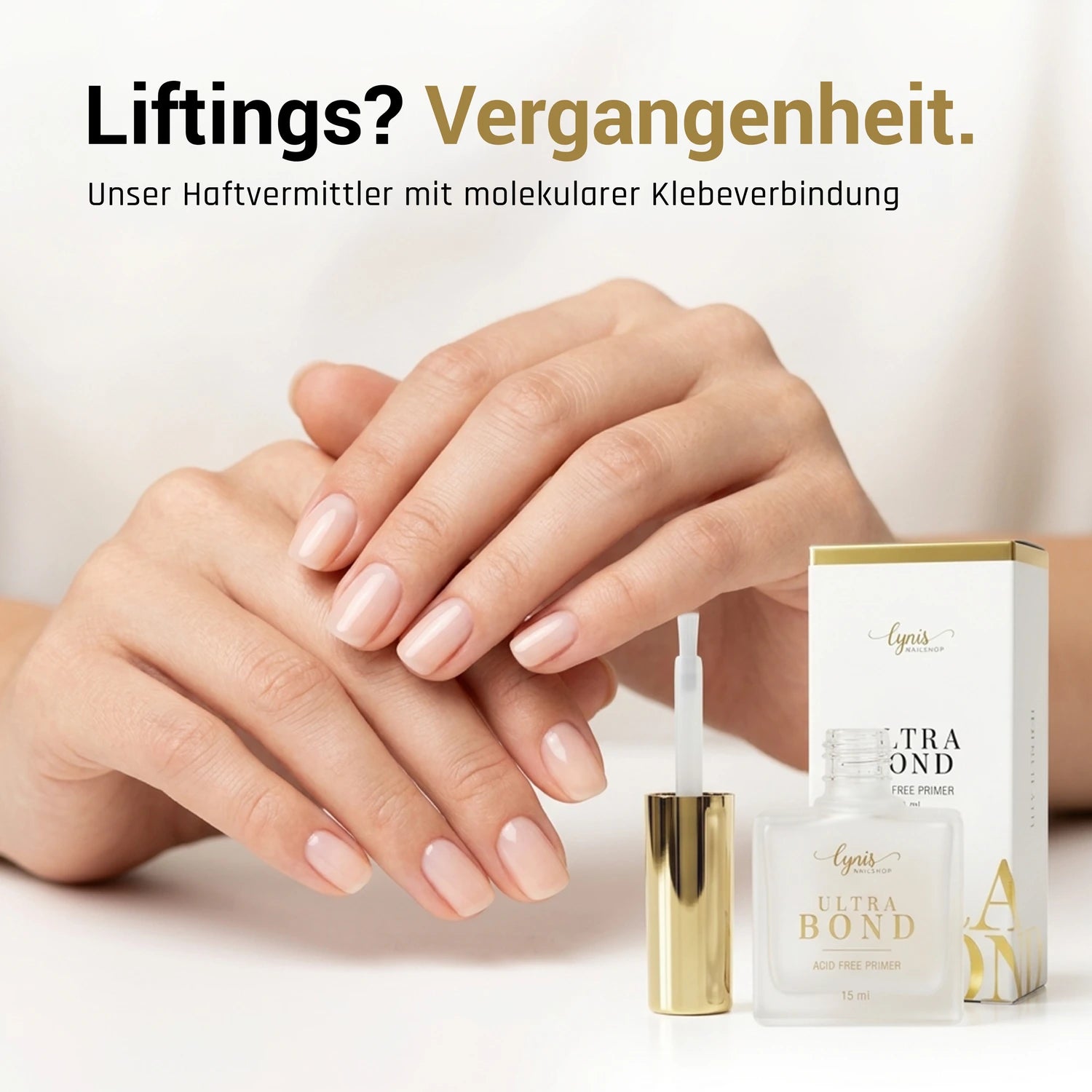 Ultra Bond säurefrei 15ml*, haftermittler, liftings, naturnagelvorbereitung, ohne säure, ultrabond für Nägel im Nageldesign & Nagelstudios