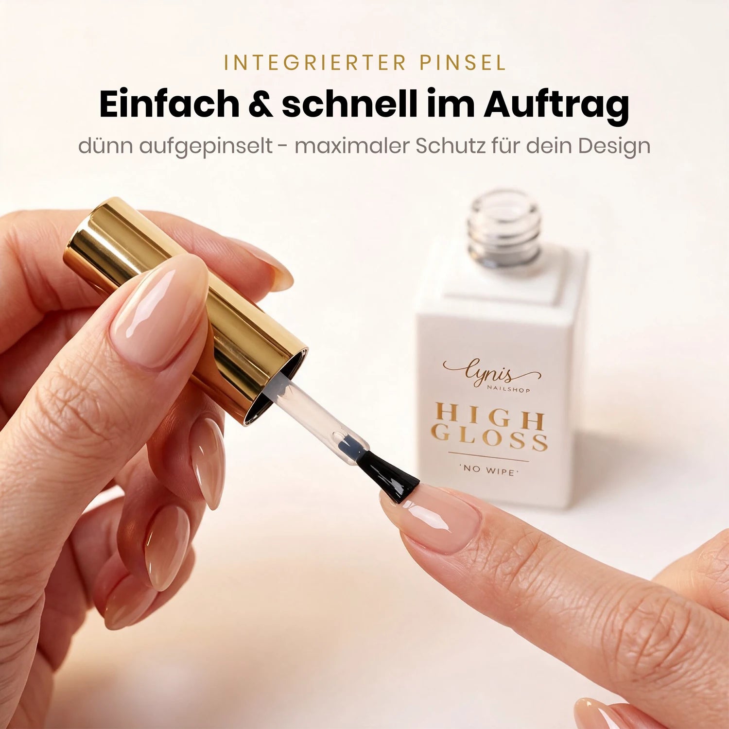 High Gloss · UV Protect 10ml *, glanz Versiegler, Top Coat, Versiegelungsgel, Versiegler für Nägel im Nageldesign & Nagelstudios