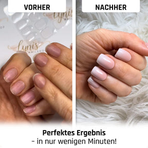 Babyboomer Mandel · Soft Gel · Press on Nails