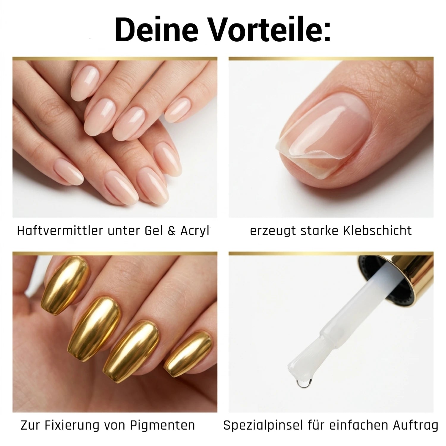 Ultra Bond säurefrei 15ml*, haftermittler, liftings, naturnagelvorbereitung, ohne säure, ultrabond für Nägel im Nageldesign & Nagelstudios