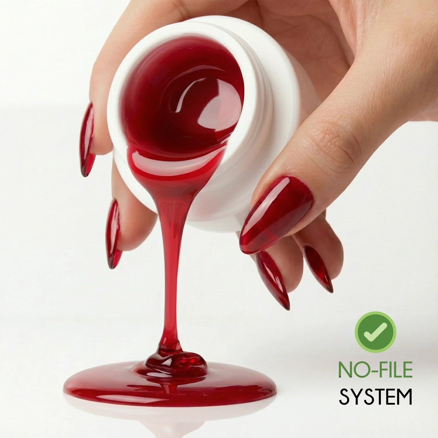 No File · Bloody Mary Builder Gel,  für Nägel im Nageldesign & Nagelstudios