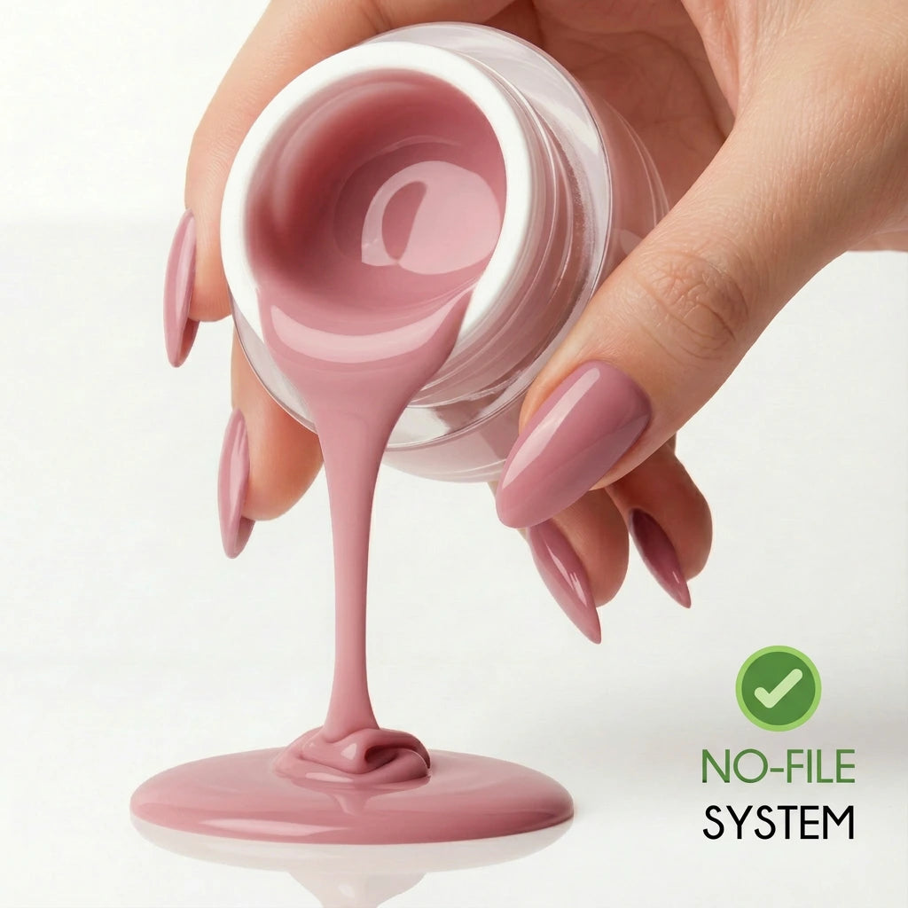 No File · Builder Gel Clean Girl, hidden für Nägel im Nageldesign & Nagelstudios