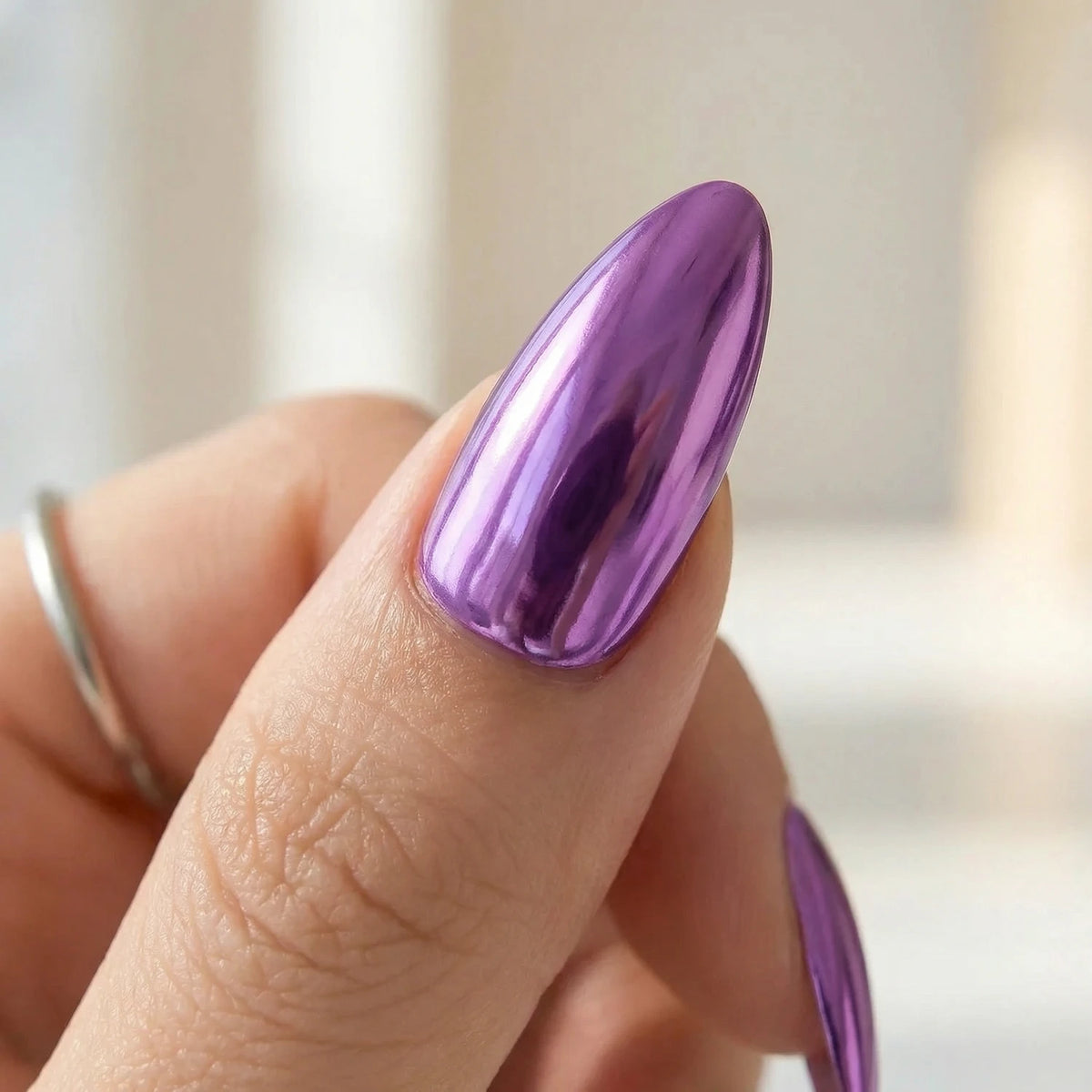 Chrome Mirror · Purple