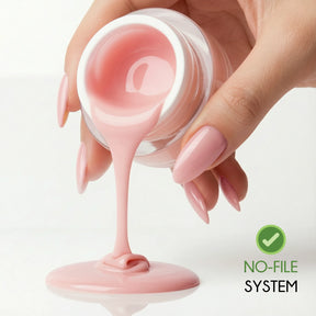 No File · Builder Gel Silk Blush