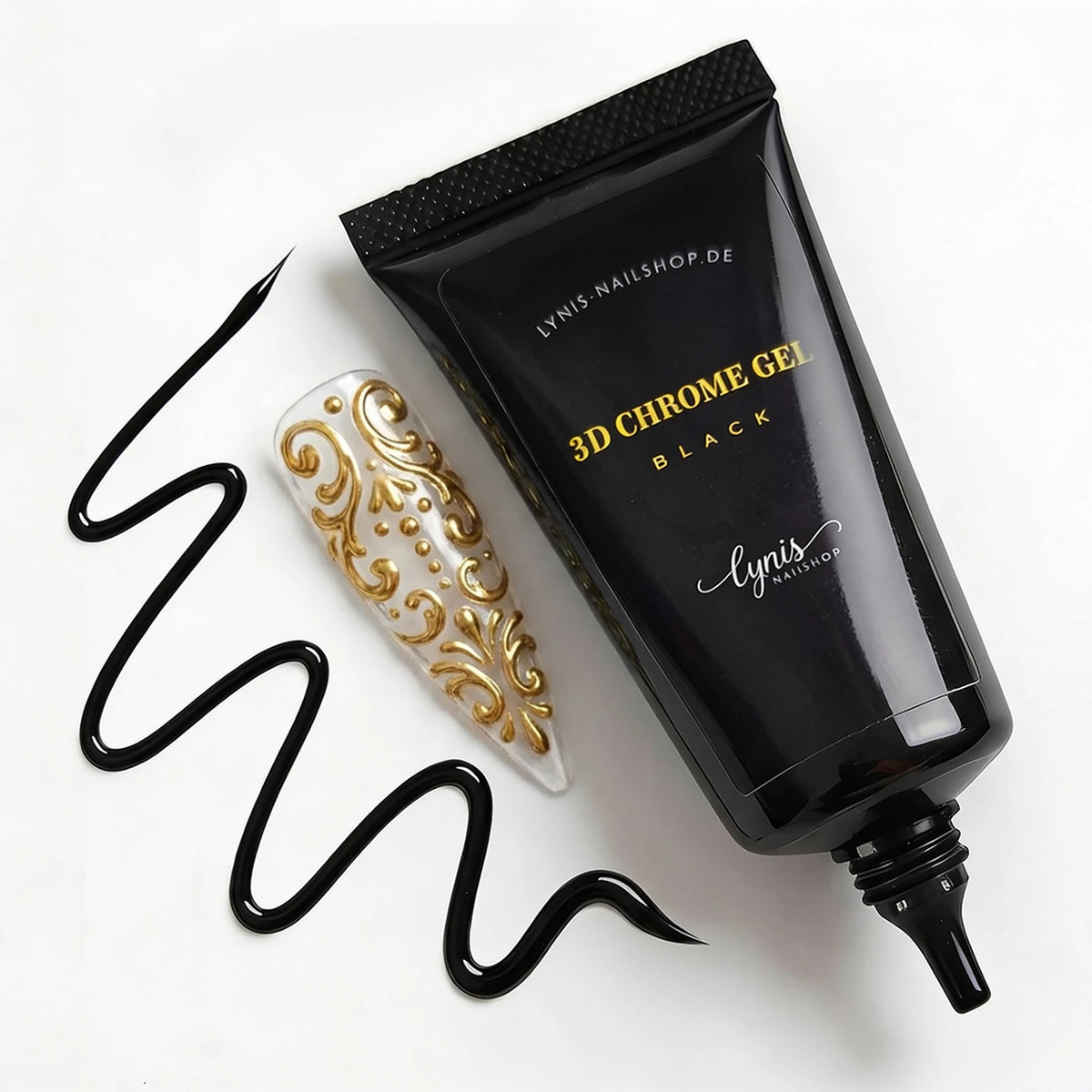 3D Chrome Gel · Black 30ml