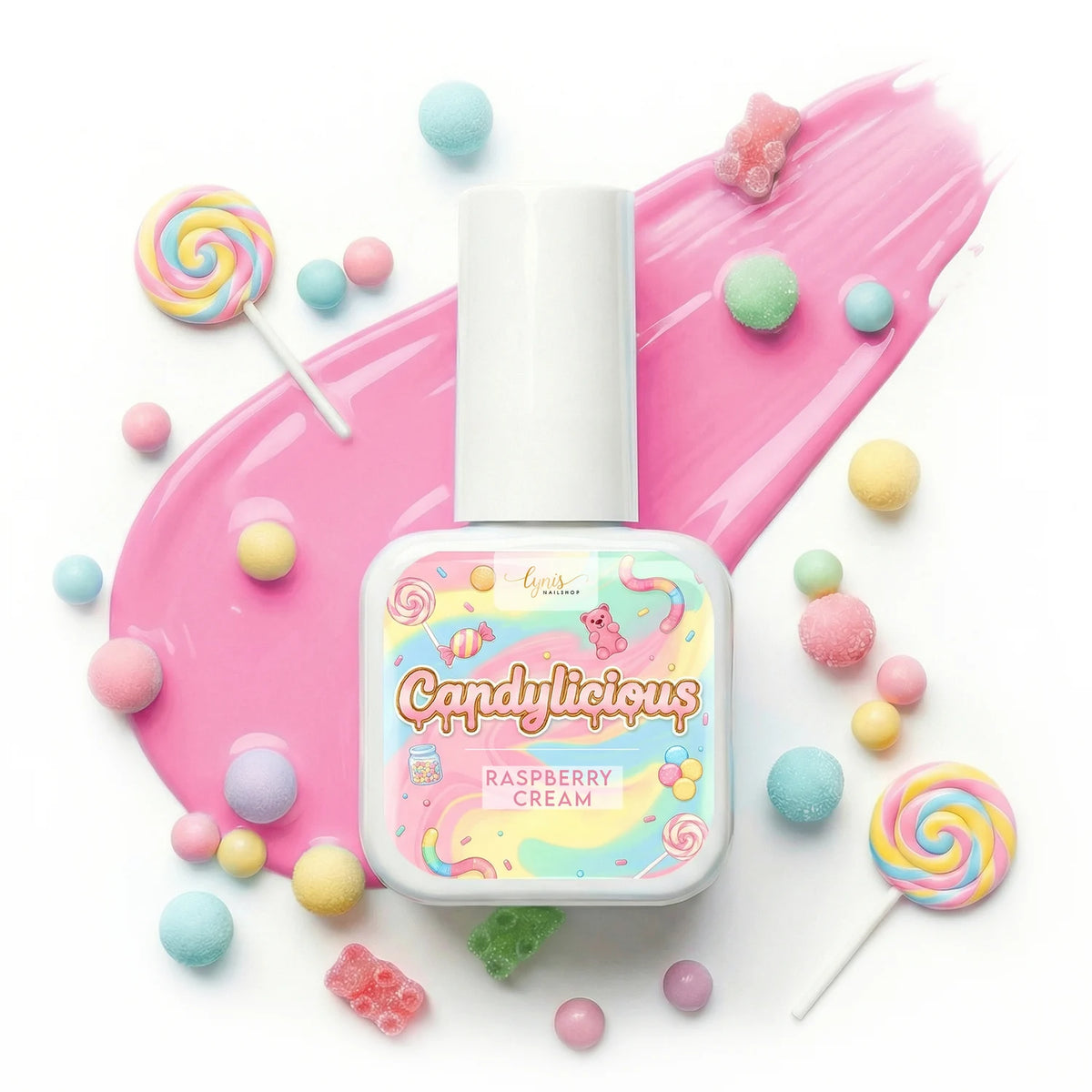 Shellac · Candylicious Raspberry Cream 10ml