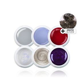 Winter Farbgel Set 6 Stück*