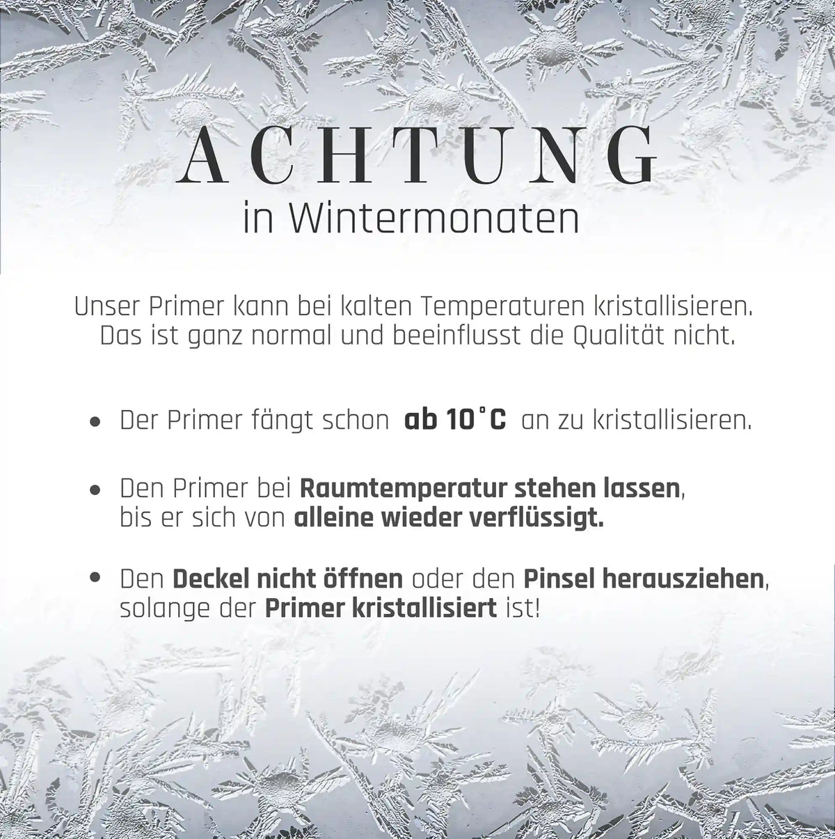 Haftungs-Set · für weniger Liftings & mehr Haltbarkeit