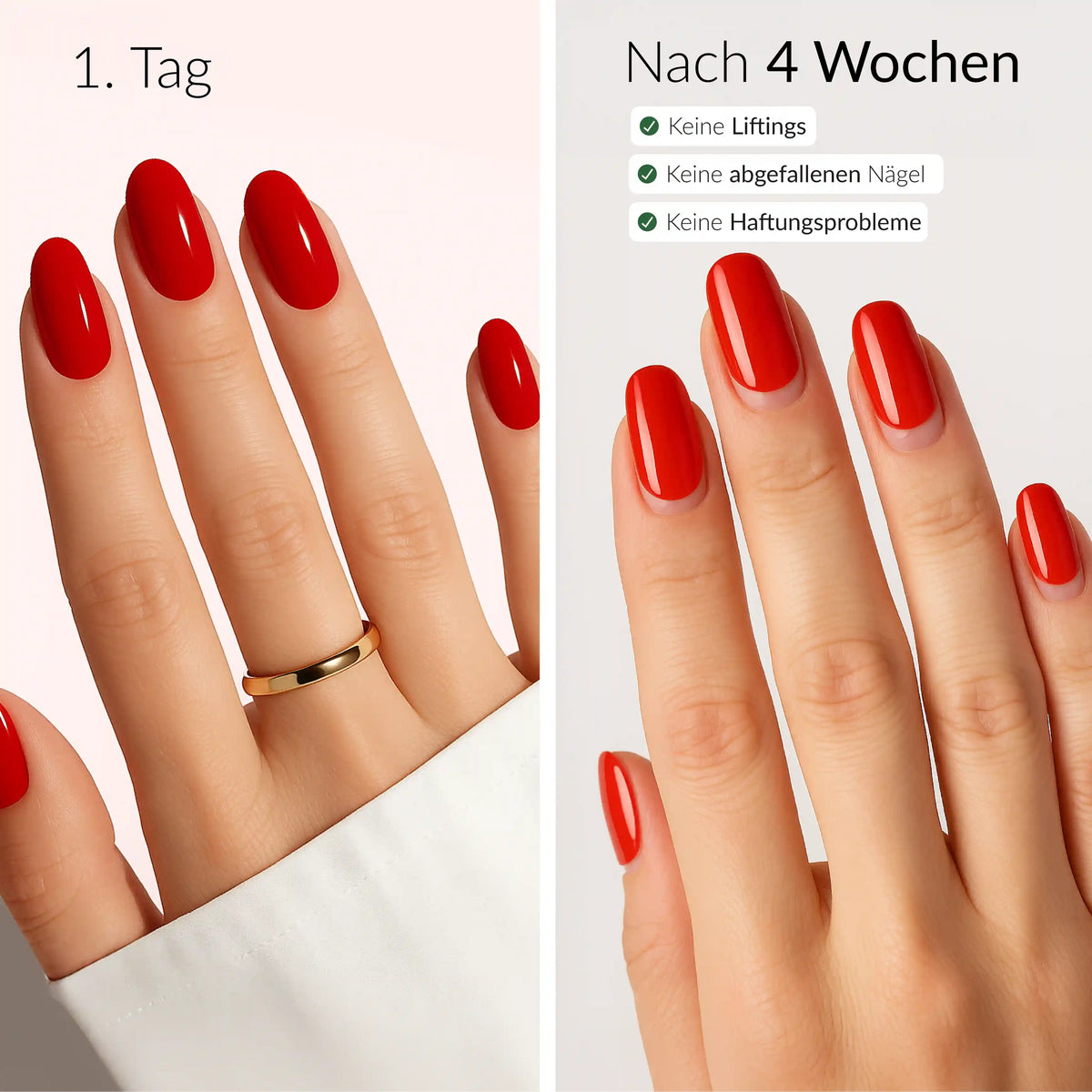 Haftungswunder-Set für wochenlange Nägel ohne Liftings